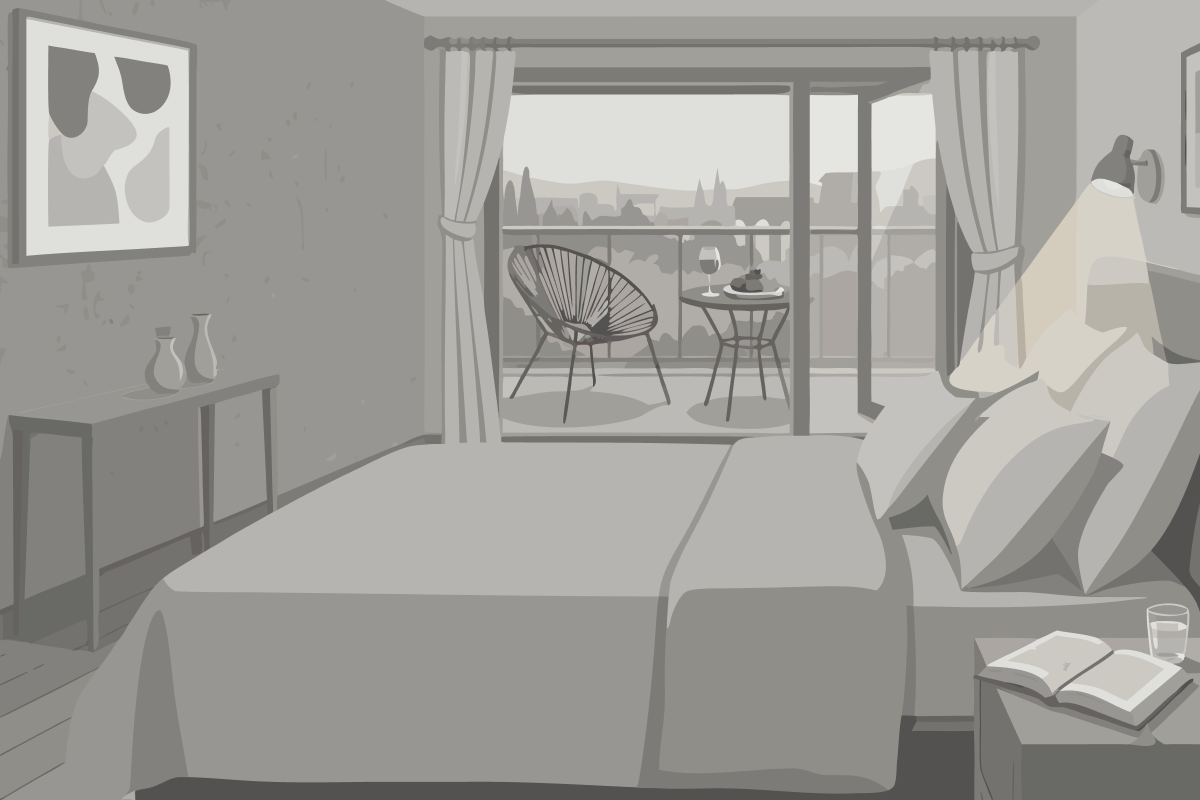Suite Lit King-Size - Vue sur Océan